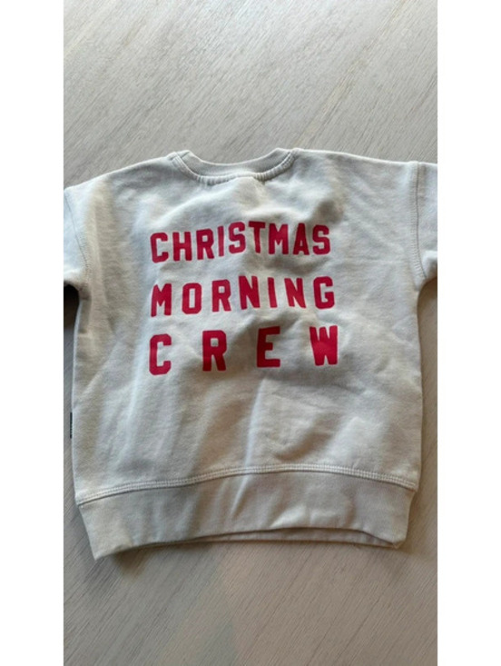 Other - Merce & co Christmas morning crew cream crew neck